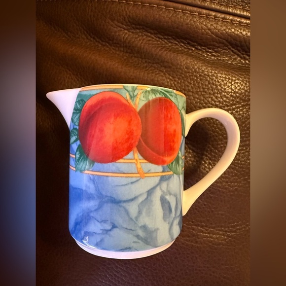 Victoria & Beale Forbidden Fruit Creamer 9024 Porcelain Colorful Porcelain Fine - Picture 13 of 13